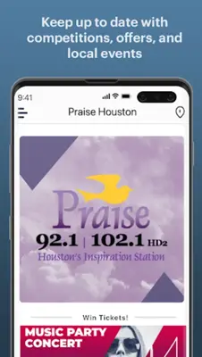 Praise Houston android App screenshot 1